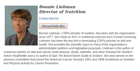 Bonnie Liebman